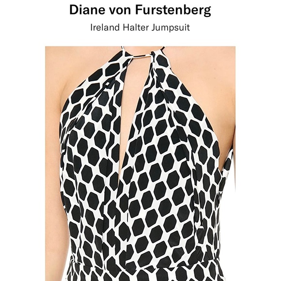 Diane von Furstenberg Ireland Halter Jumpsuit - Picture 9 of 11